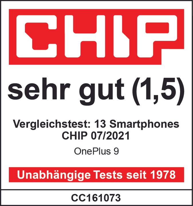 Produktbild OnePlus 9 (12GB) (256 GB, Astral Black, 6.55", Dual SIM, 48 Mpx, 5G)