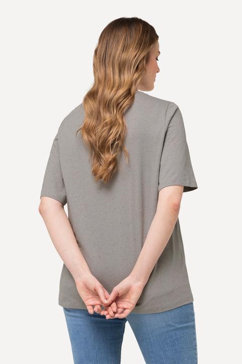Produktbild Ulla Popken T-Shirt, Noppen, V-Ausschnitt, Halbarm (46, 48)