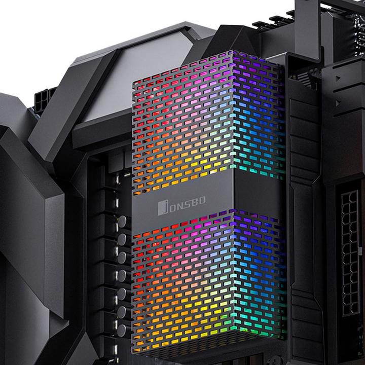 Actual product image Jonsbo NF-1 RAM cooler, ARGB - black