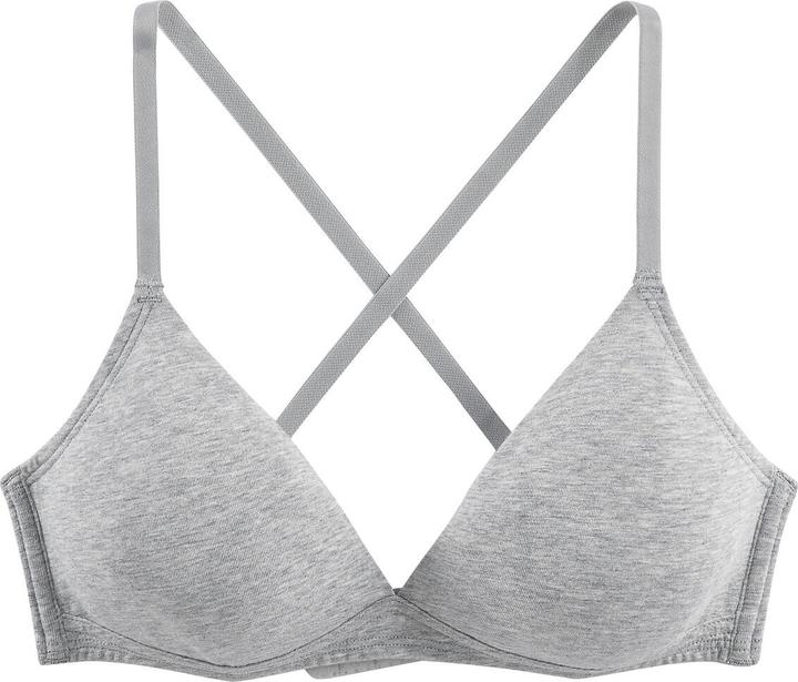 Produktbild La Redoute Collections Unifarbener Triangel-BH Cottone (75 A)