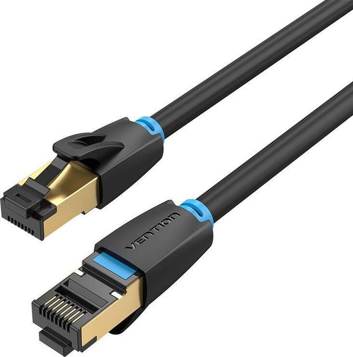 Actual product image Vention Category 8 SFTP Network Cable IKABG 1.5m Black (S/FTP, CAT8.1, 1.50 m)