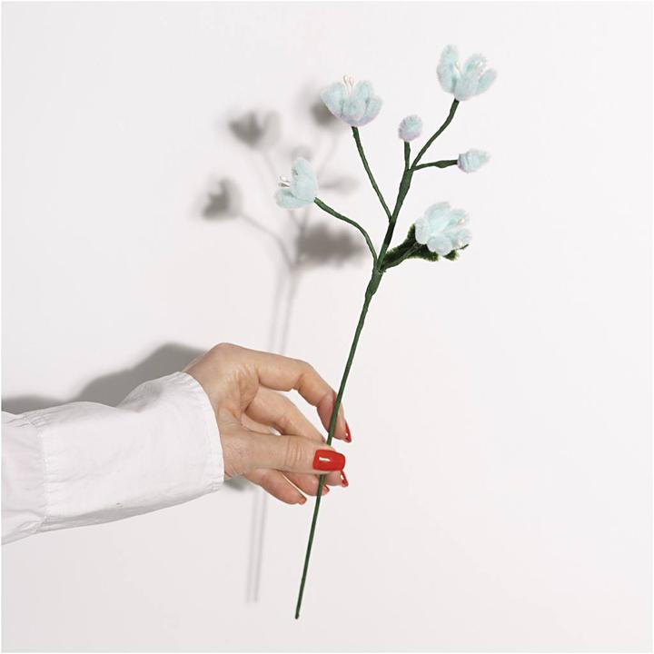 Image du produit Creativ Company Chenilledraht 50 Stück, Türkis, Länge: 30 cm (0.30 m)