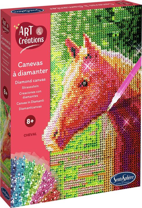 Produktbild Sentosphere Strasssteinbild Pferd