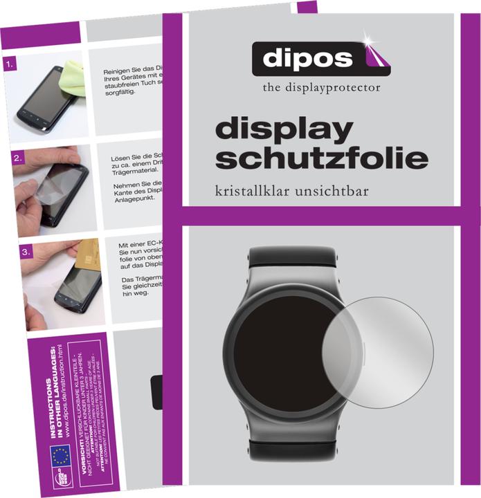 Image du produit Dipos Film de Protection d’écran Crystalclear (Horloge de 45 mm de diamètre)