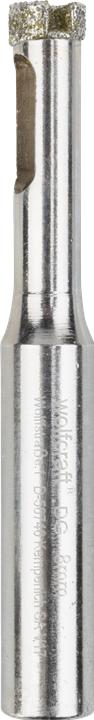Actual product image wolfcraft 1 diamond drill bit w.shank ø8mm (8 millimetres)