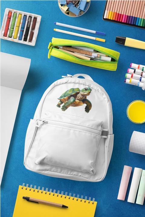 Produktbild Bügelbilder Schul & Freizeitsrucksack-Set Schildkröte (15 l)