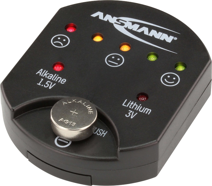 Actual product image Ansmann Button cell tester