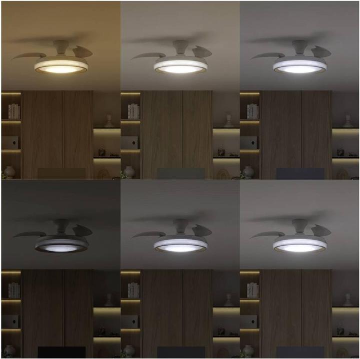 Immagine prodotto Philips Ventilatore da Soffitto Bliss con Luce LED e Pale Retrattili