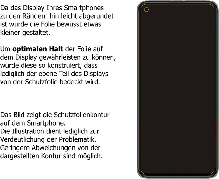 Actual product image Dipos Screen Protector Anti-Glare (1 Piece, Xiaomi Mi 11 Ultra)