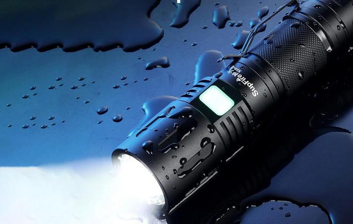 Actual product image Superfire Flashlight X60-T, 1500lm, USB (15.80 cm, 1500 lm)