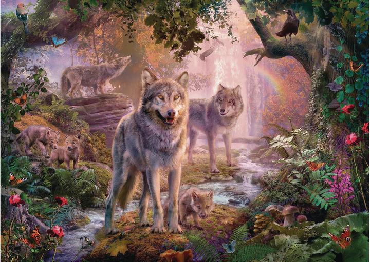Immagine prodotto Ravensburger La famiglia Wolf in estate (1000 pezzi)