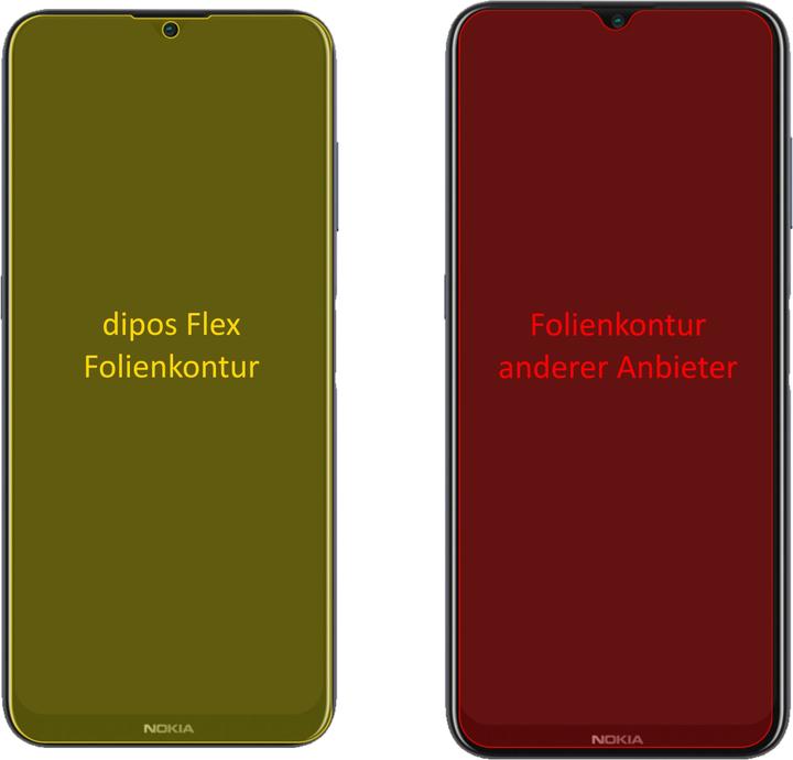 Produktbild Dipos Displayschutzfolie Full-Cover 3D (Nokia G10)