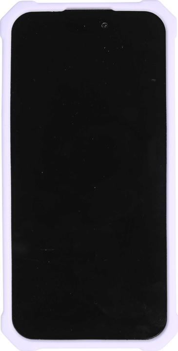 Image du produit PhoneLook Coque Case épais en silicone avec des trous pour les stickers à fixer clair (Apple iPhone 15 Pro)