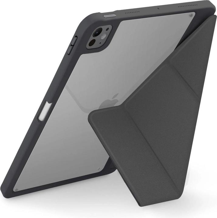 Actual product image Uniq etui Moven iPad Pro 13" (2024) szary/charcoal grey (Apple iPad Pro 13 2024)