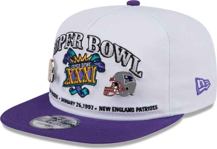 Actual product image New Era Golfer Cap - Super Bowl Xxxi Pin Packers Patriots (One size)