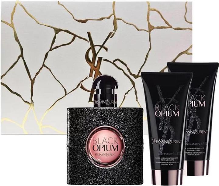 Yves Saint Laurent Black Opium 50ml Bodyset Black Opium 50ml + 2x Black Opium Body Lotion (Körperpflegeset)