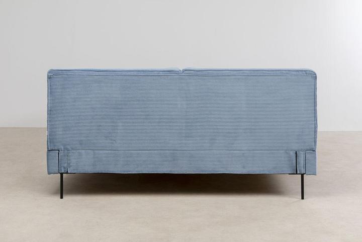 Image du produit Kare Design Lit East Side Cord Bleu 180x200cm (180 x 200 cm)