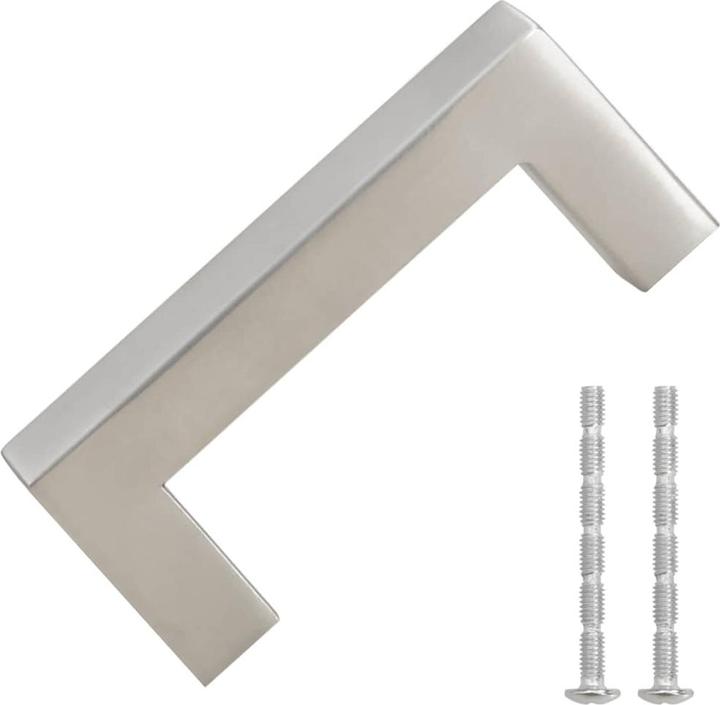 Produktbild vidaXL Möbelgriffe 5 Stk. Schwarz 480 mm Edelstahl,Farbe