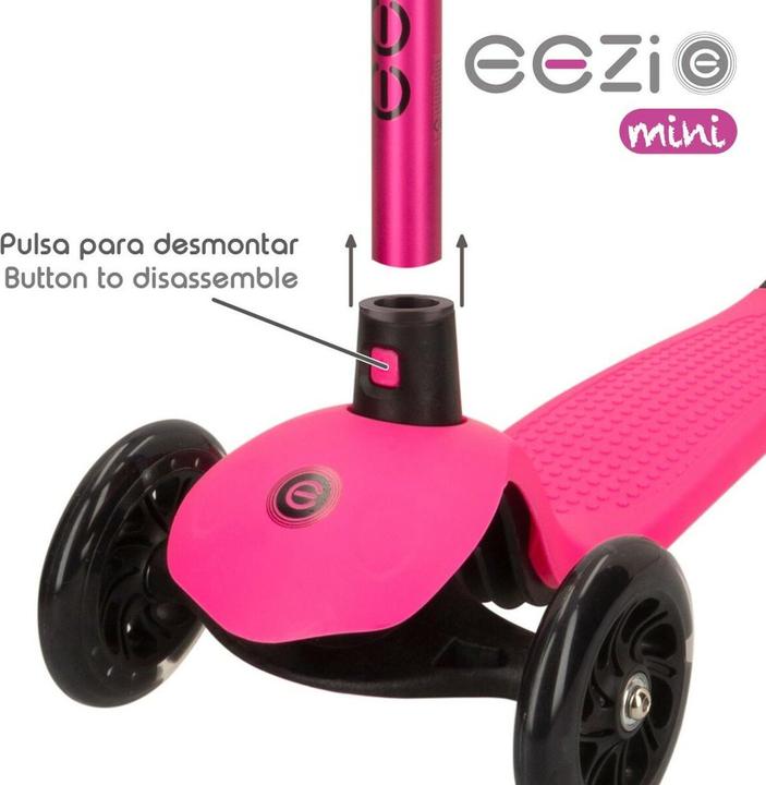 Produktbild Colorbaby Roller Polyurethan Aluminium Pink