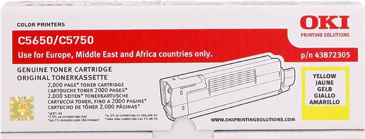 Actual product image OKI 43872305 (Y)