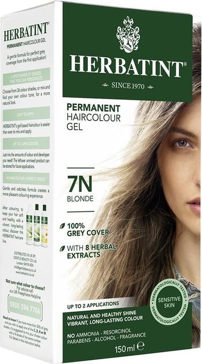 Immagine prodotto Herbatint Gel colorante permanente per capelli (7N Biondo)