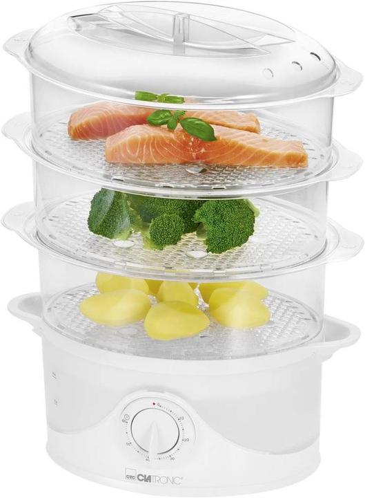 Image du produit Clatronic Cuiseur à vapeur Fonction de minuterie DG M