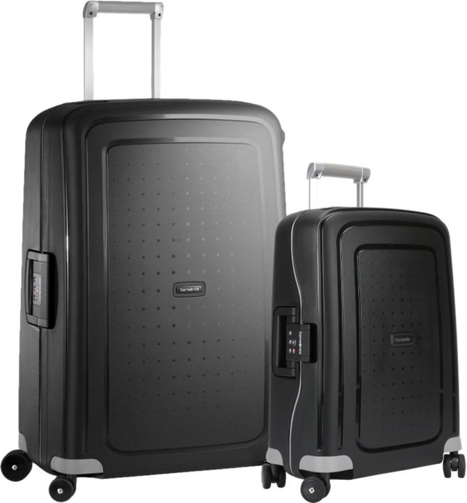 Image du produit Samsonite S'cure Spinner 55+75cm Black Kofferset (102 l)
