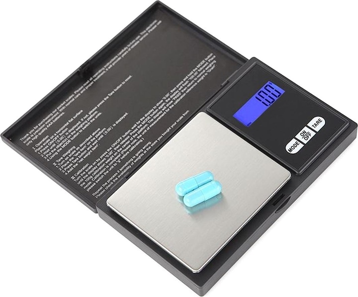 Actual product image Swissdetector Mini Balance Numérique de Poche 0,01/500g