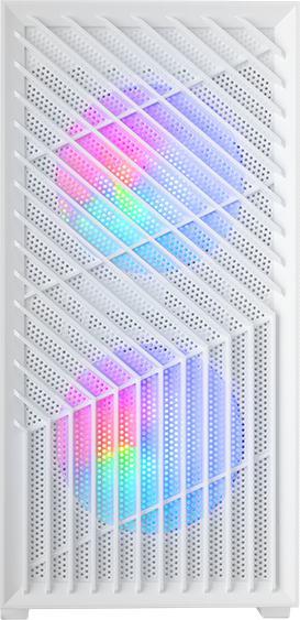 Productafbeelding Mars Gaming Boitier Mini Tour Micro Atx Mc-Vortex RGB Avec Panneau Vitré (Blanc) (mATX, Mini-ITX)