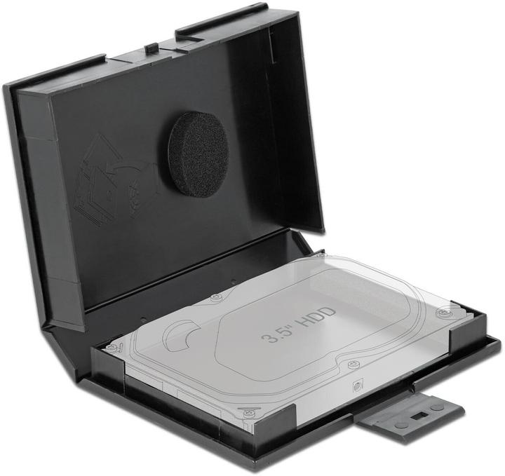 Actual product image Delock Protective box for 3.5" HDD