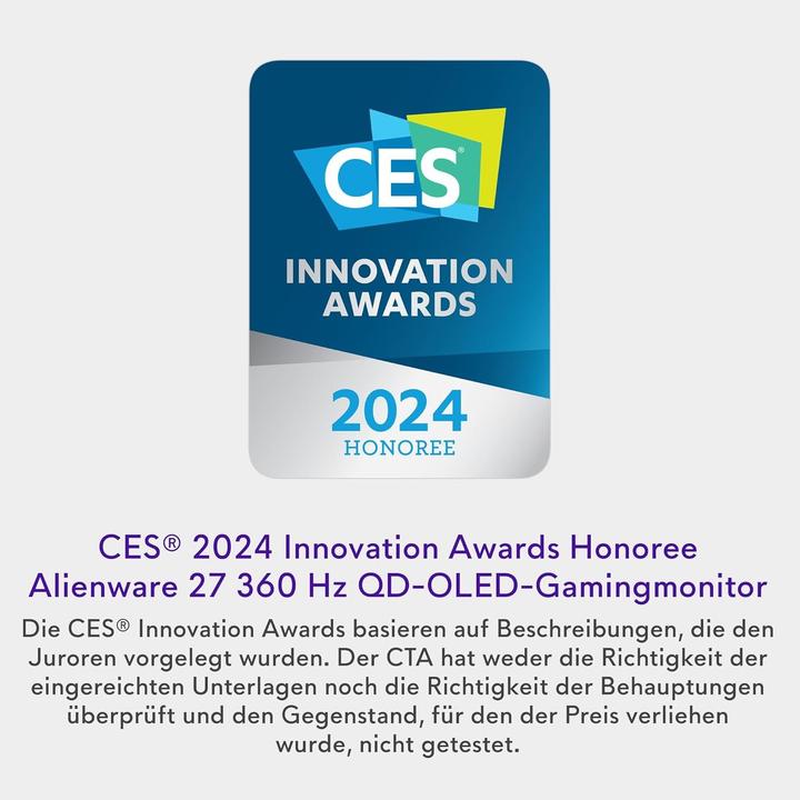 Image du produit Dell Alienware 27 AW2725DF (2560 x 1440 pixels, 26.70")