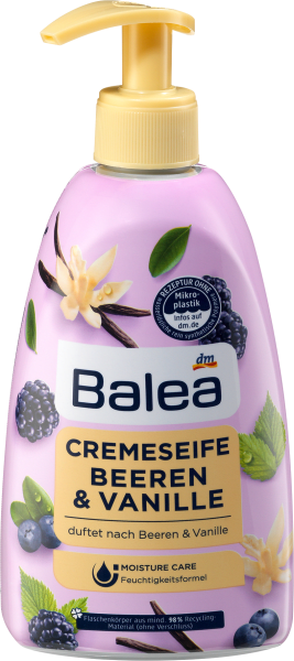 Produktbild dm Balea Flüssigseife Cremeseife Beeren & Vanille (Flüssigseife, 500 ml)