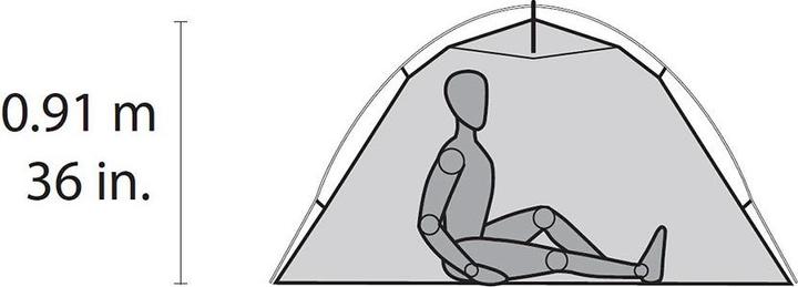 Immagine prodotto Msr Hubba NX (Tenda a cupola, 1.12 kg, 1 persona)