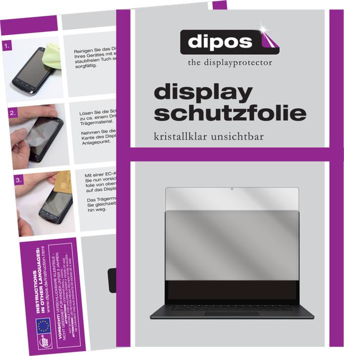 Dipos Displayschutzfolie Crystalclear (13.50")