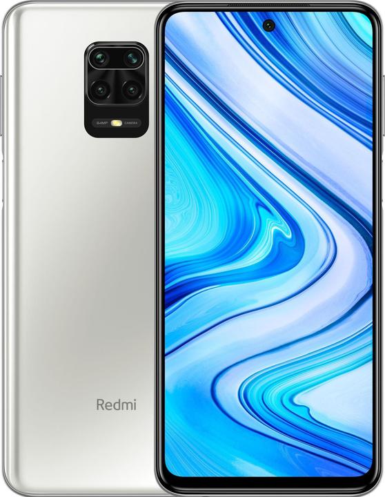 Image du produit Xiaomi Redmi Note 9S (128 Go, Blanc, 6.67", Double SIM + SD, 48 Mpx, 4G)