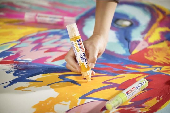 Actual product image Edding Acrylic Marker 5000 Wide (Rich gold, 10 mm, 1 x)