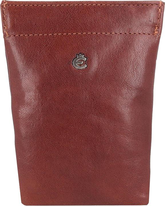 Actual product image Esquire Toscana leather key case 6 cm
