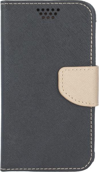Actual product image OEM Smart Universal Fancy case 5,5-5,7" black/gold (Universal)
