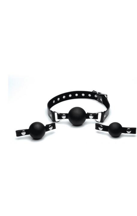 Produktbild XR Brands Interchangeable Silicone Ball Gag Set