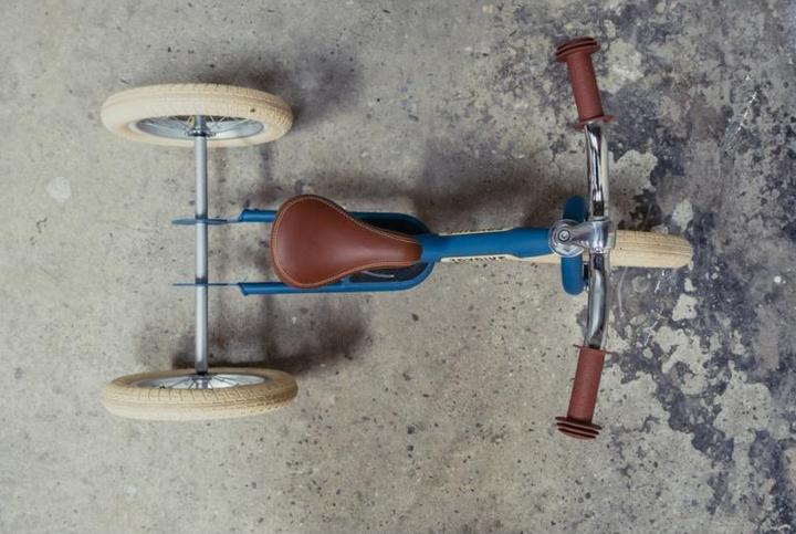 Produktbild Trybike Laufrad 2 in 1 vintage, blue matt (12")