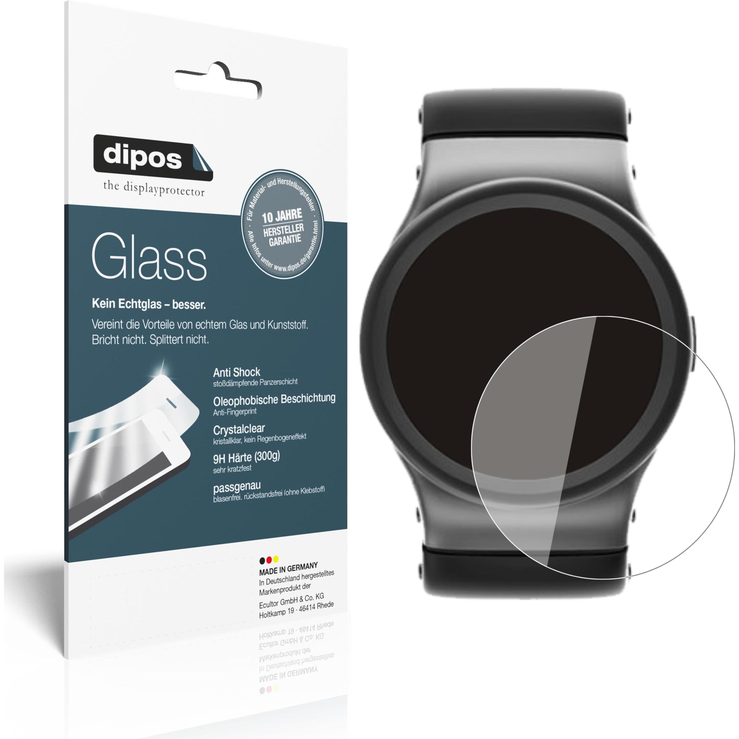 Dipos Displayschutz Anti-Shock, Smartwatch Schutzfolie, Transparent
