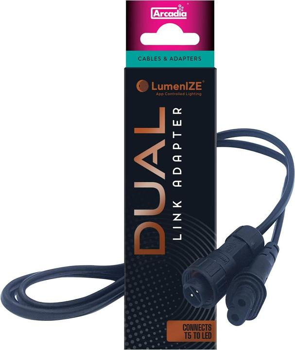 Image du produit Arcadia Câble de connexion Lumenize DUAL 1.2 m (Résistant aux éclaboussures)