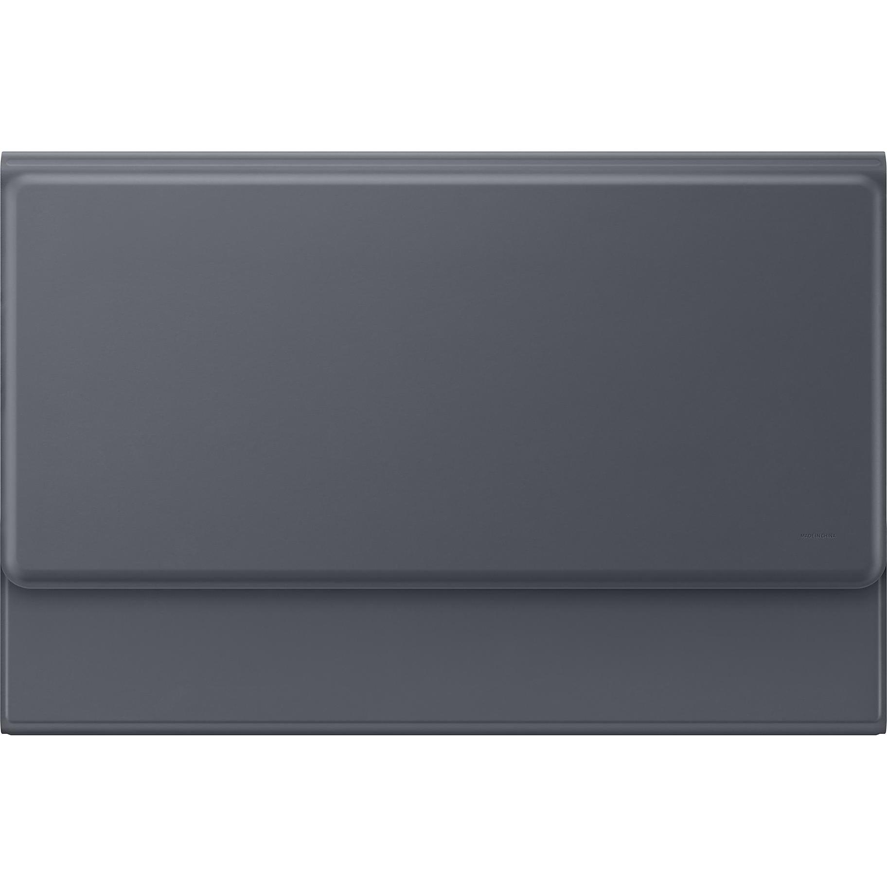 Samsung Book Cover (DE, Galaxy tab A7), Tablet Tastatur, Grau