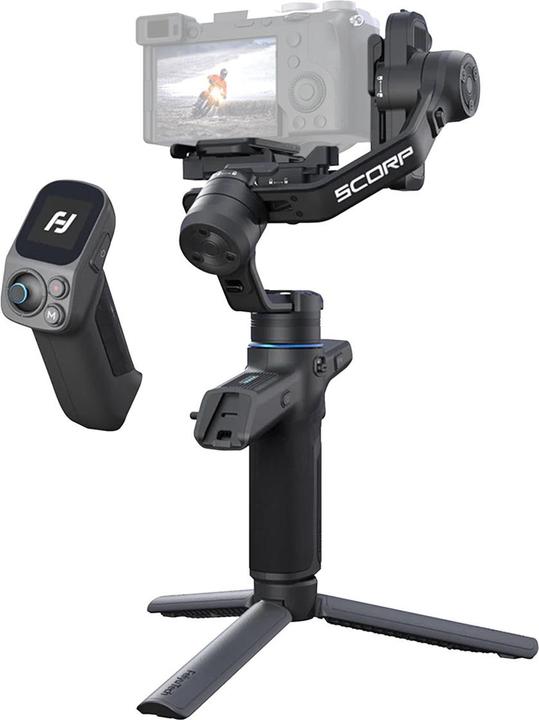 Actual product image Feiyu SCORP-Mini3 Pro 3-Axis Handheld Gimbal for Camera (Action camera, Single-lens reflex camera, Smartphone, System camera, 2 kg)