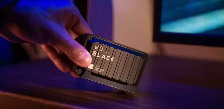 Actual product image WD Black D30 Game Drive SSD (500 GB)