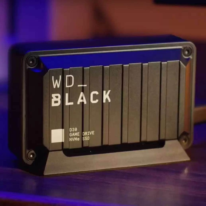 Actual product image WD Black D30 Game Drive SSD (500 GB)