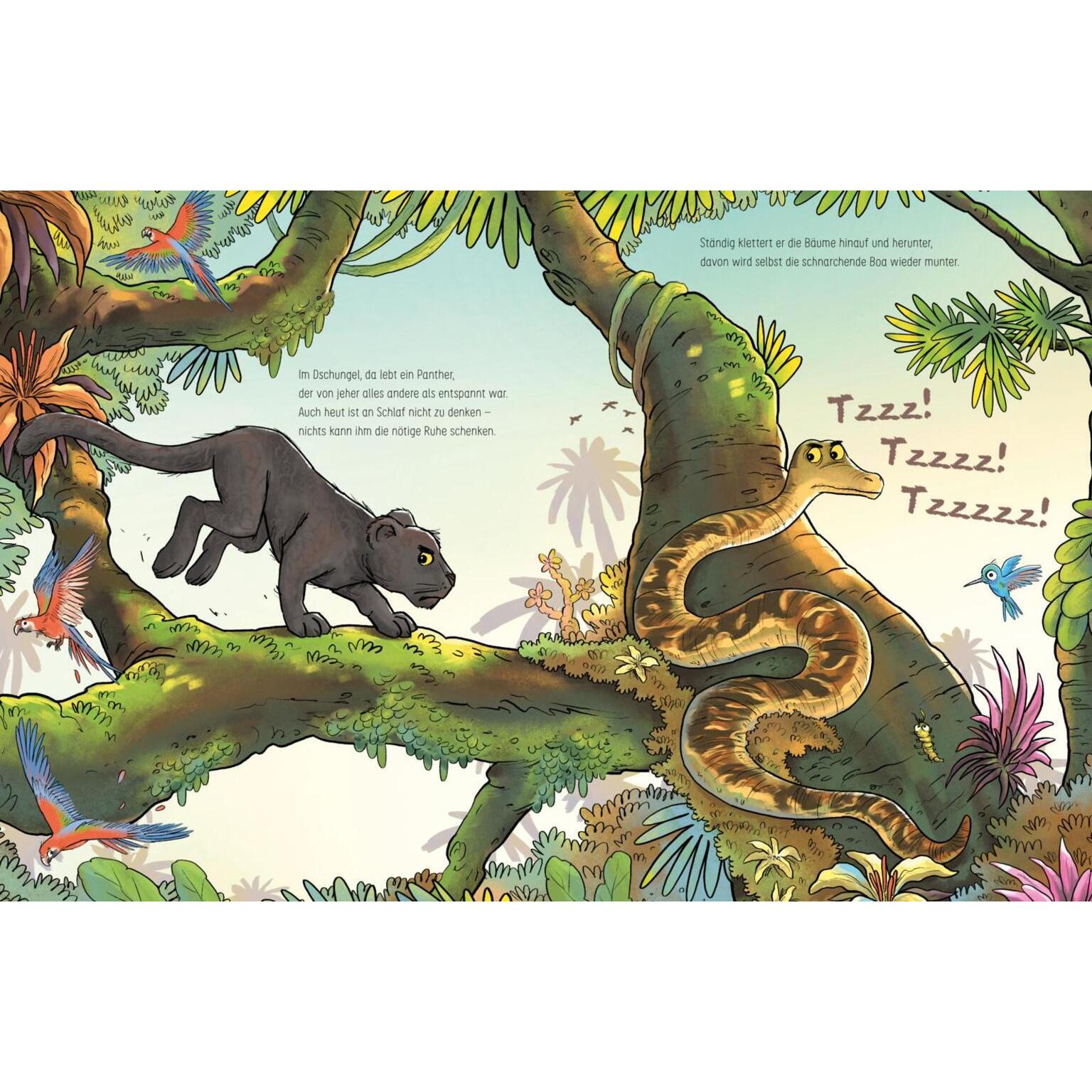 Thumbnail - Panther, Panther, sei entspannter, Belletristik von Britta Sabbag, Igor Lange