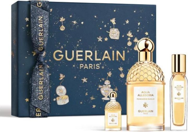 Immagine prodotto Guerlain Aqua 23 M/Bas Xmas Set Eau de Toilette 125ml + Bodylotion + Mini (Set profumo, Set per la cura del corpo)