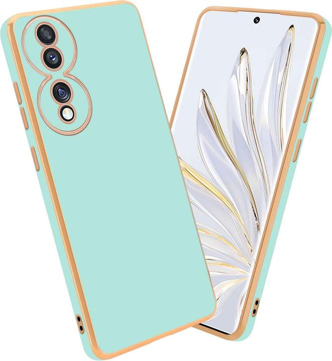 Glossy Mint Grün - Gold