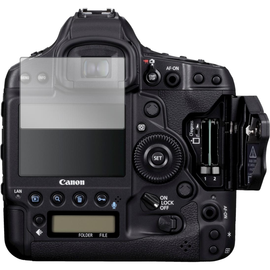 Thumbnail - Dipos Displayschutzfolie Crystalclear (Displayschutz, EOS 1DX), Kameraschutz, Transparent